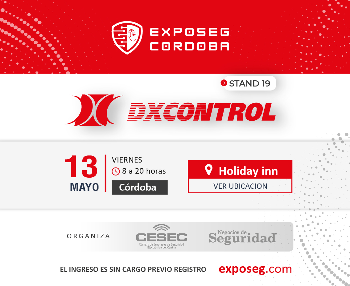 DX CONTROL ESTARÁ EN LA EXPOSEG
