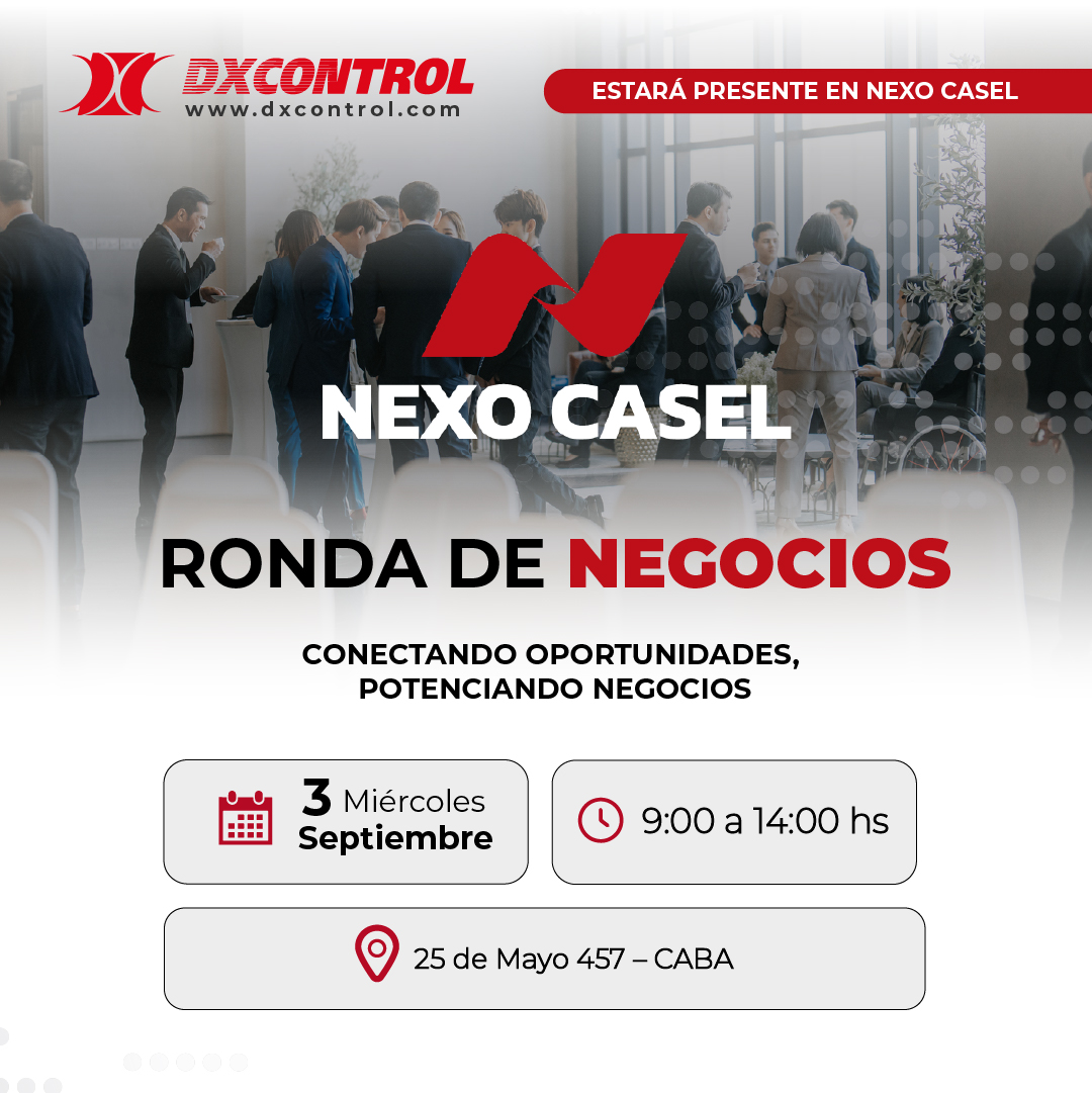 DX CONTROL PARTICIPA EN NEXO CASEL