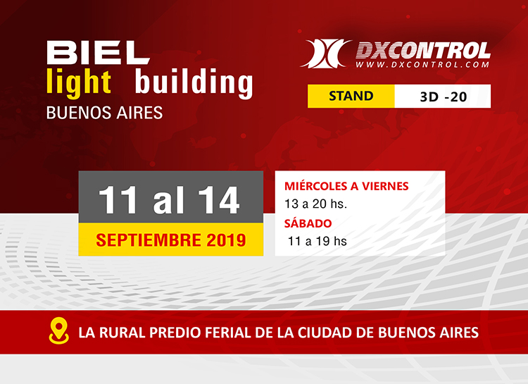 DX CONTROL ESTARÁ LA BIEL LIGHT+ BUILDING