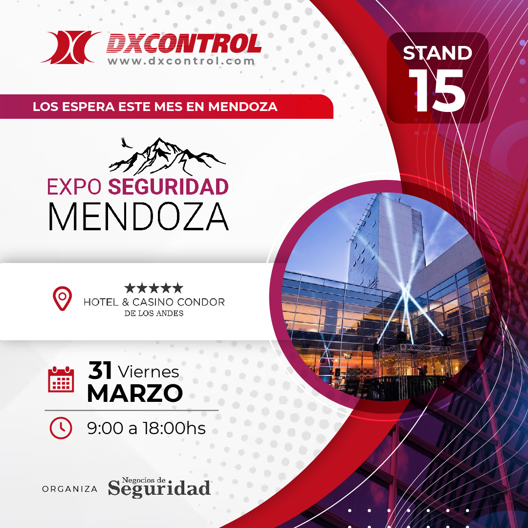 LOS ESPERAMOS EN LA EXPO DE SEGURIDAD MENDOZA