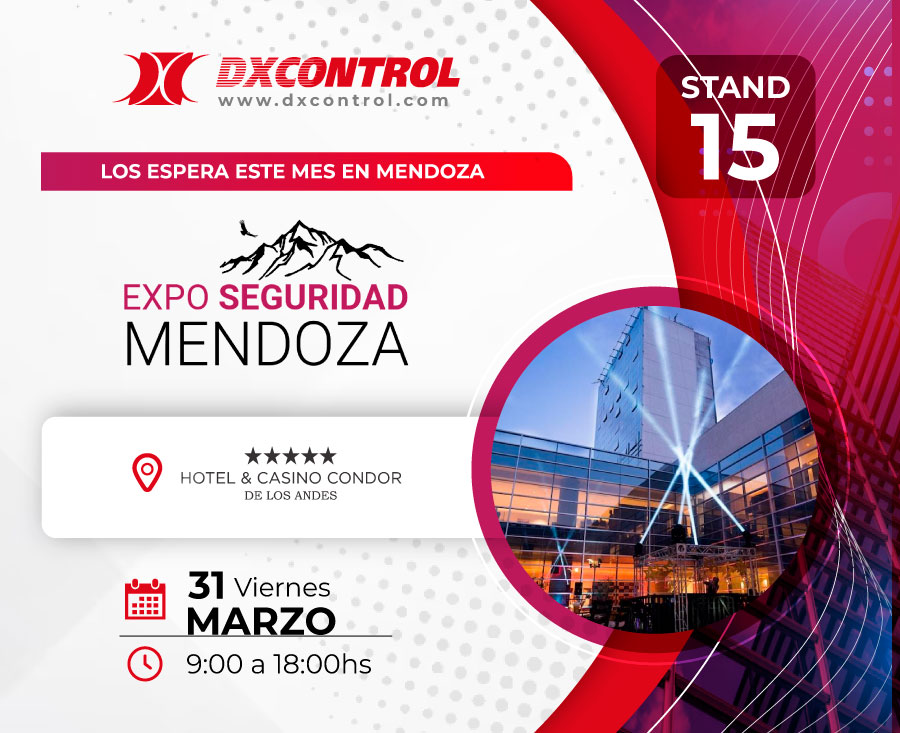 LOS ESPERAMOS EN LA EXPO DE SEGURIDAD MENDOZA